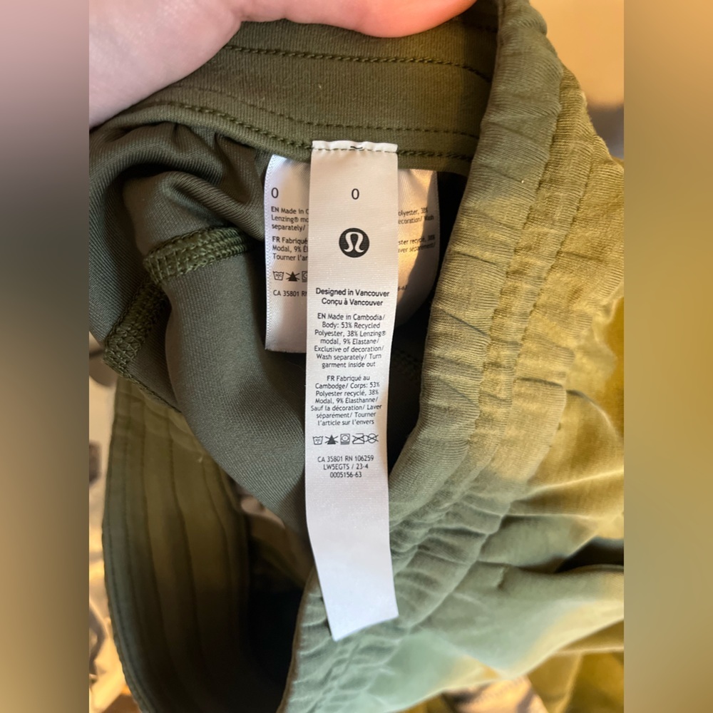 Lululemon Softstreme High-Rise Pant *Regular
Army Green - 0 - Picture 7 of 7